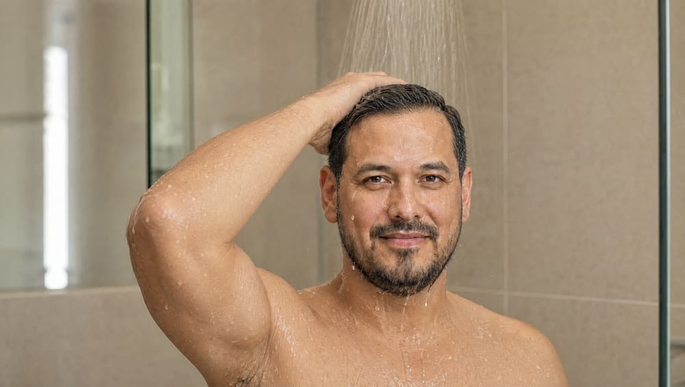 Bañarse normal